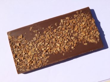 Tablette chocolat au lait 38% minimum de cacao et crêpes dentelles
